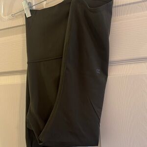 High Waisted Dark Green Leggings